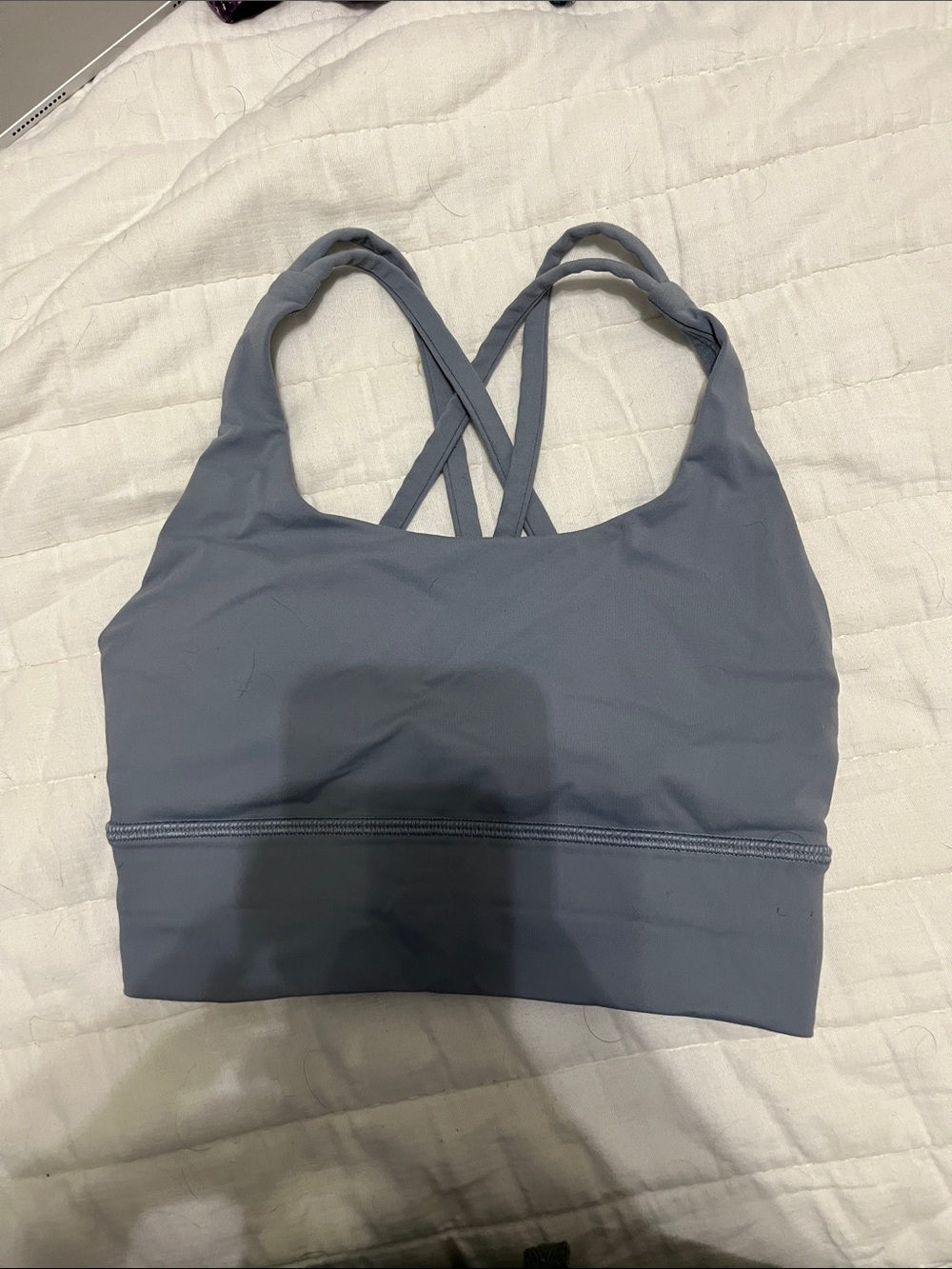 Light blue lululemon bra
